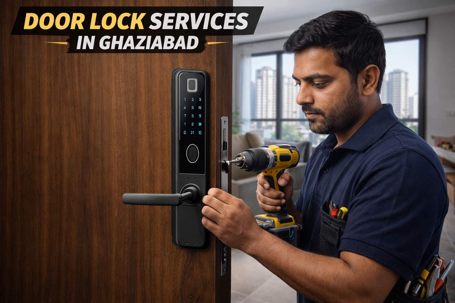 Door Lock Services in Ghaziabad – Fast, Secure & Professional Locksmith Solutions